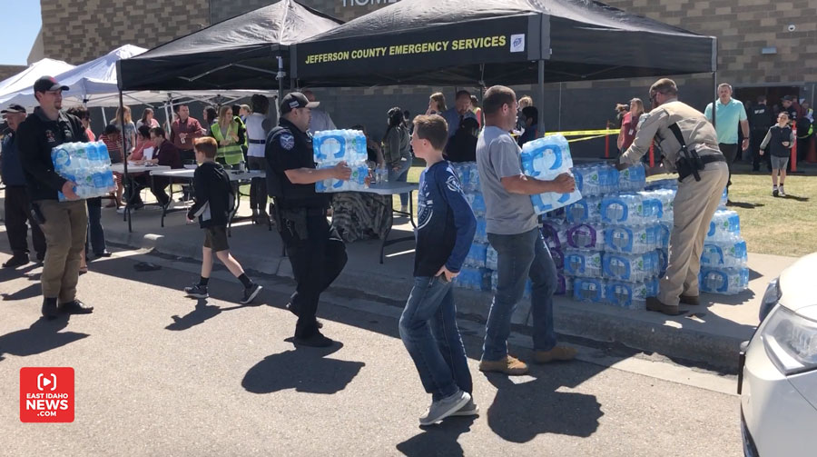 water bottles