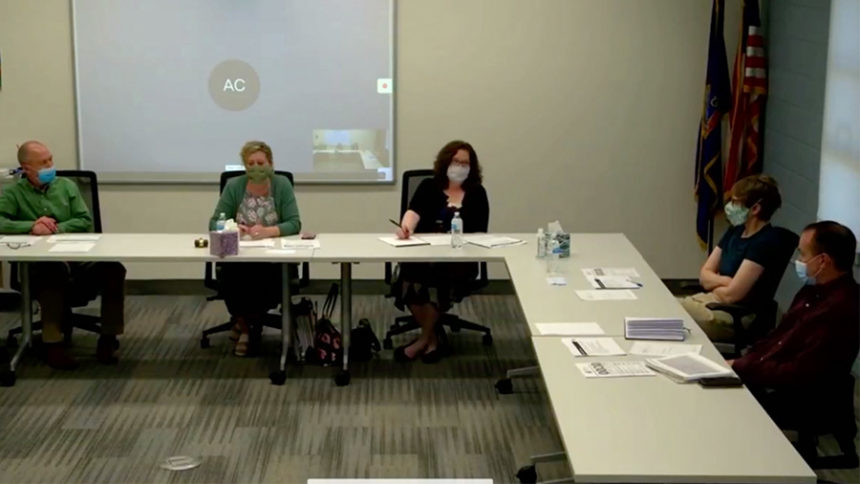 D91 board meeting masks