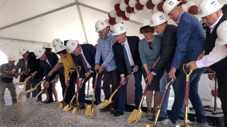 event center groundbreaking