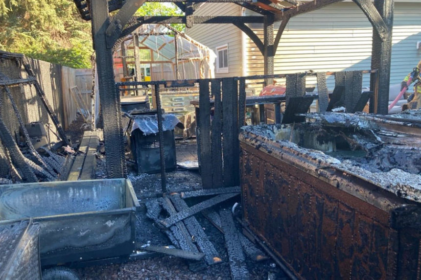 Buring Patio