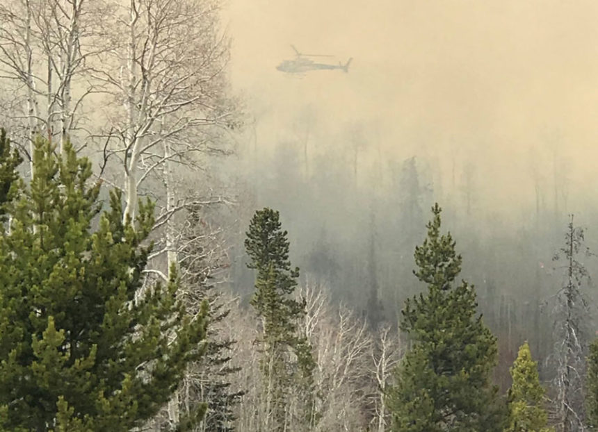 bridger teton fire