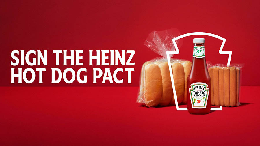 Heinz 'Hot Dog Pact' campaign calls for equal packaging for hot dogs
