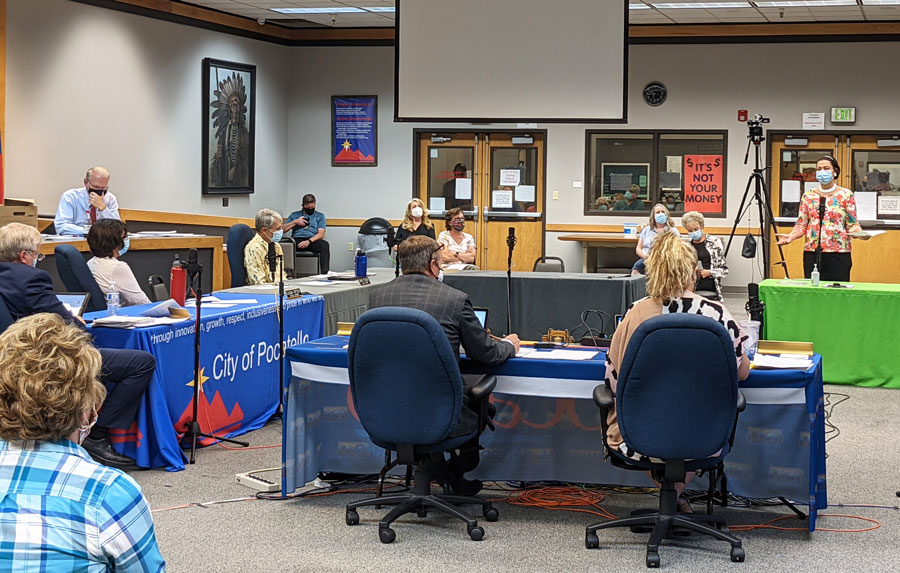 Public speakers largely in favor of proposed Pocatello 2022 budget plan