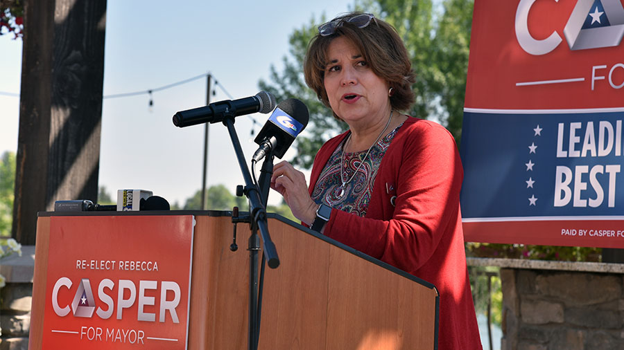Idaho Falls Mayor Rebecca Casper seeks one last term as the city's