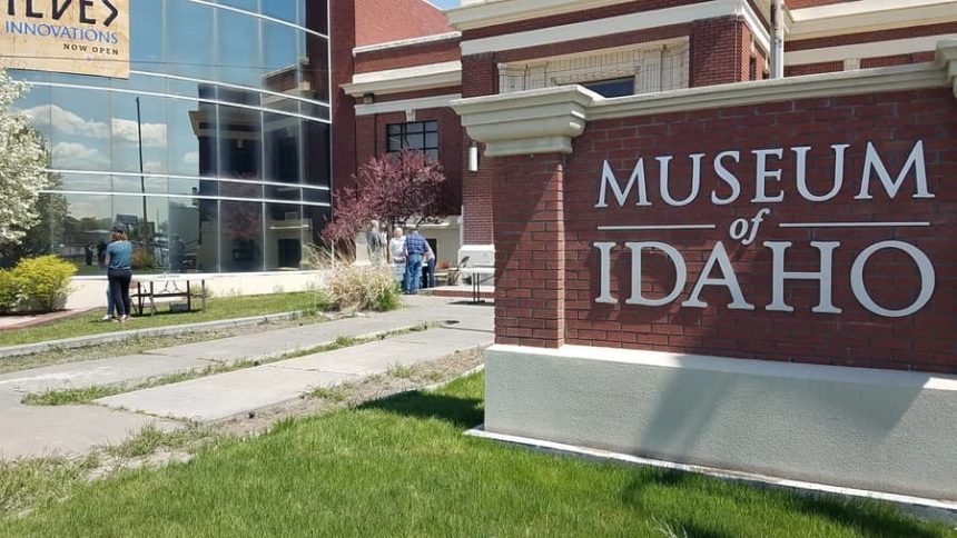 Outside Museum of Idaho