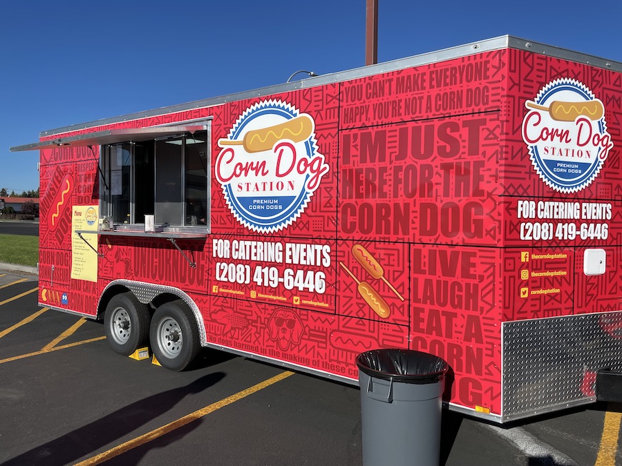 corn dog station