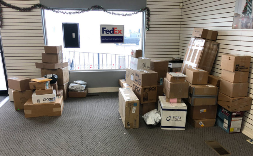 shipping packages