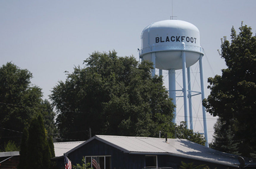 blackfoot water tower
