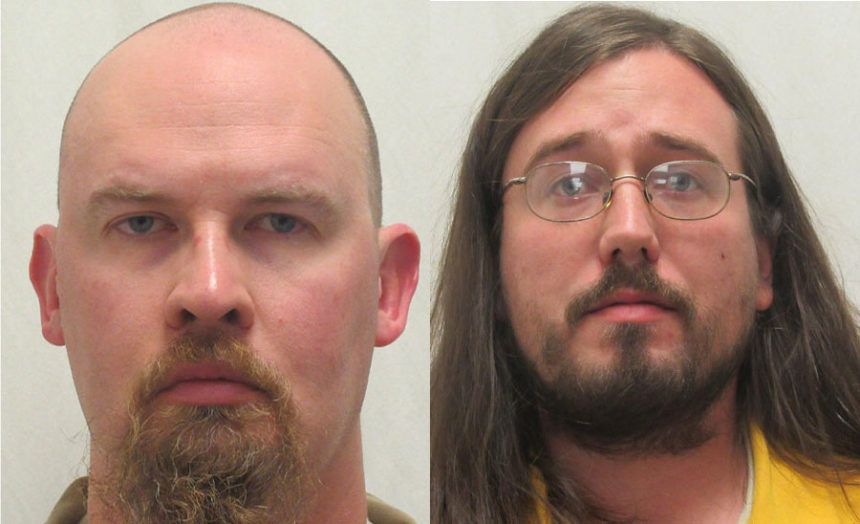 Steven Hansen (left) and Liam Rollins