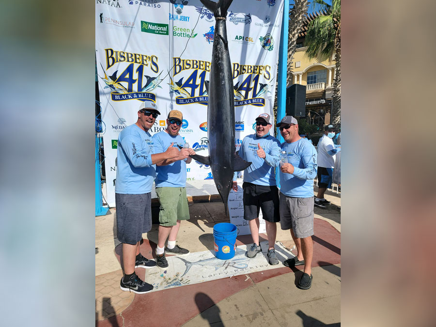 A 305pound Blue Marlin earns 4 local men top spot in worldrenowned