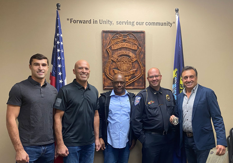 Rigby PD partnering with renowned UFC fighters, trauma doctor and child