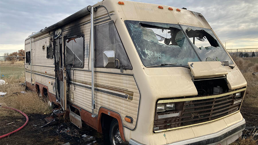 Motorhome fire 2