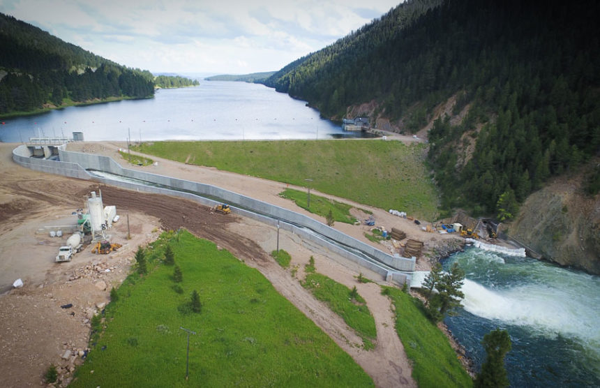 Hebgen dam