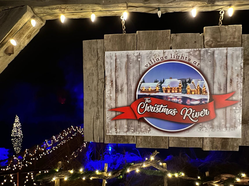 Christmas river