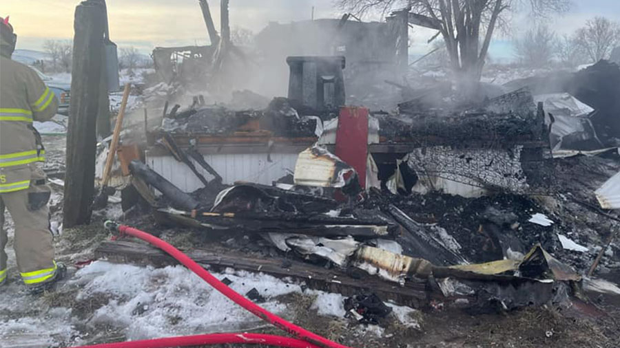 Fire destroys mobile home often used by the homeless East Idaho News