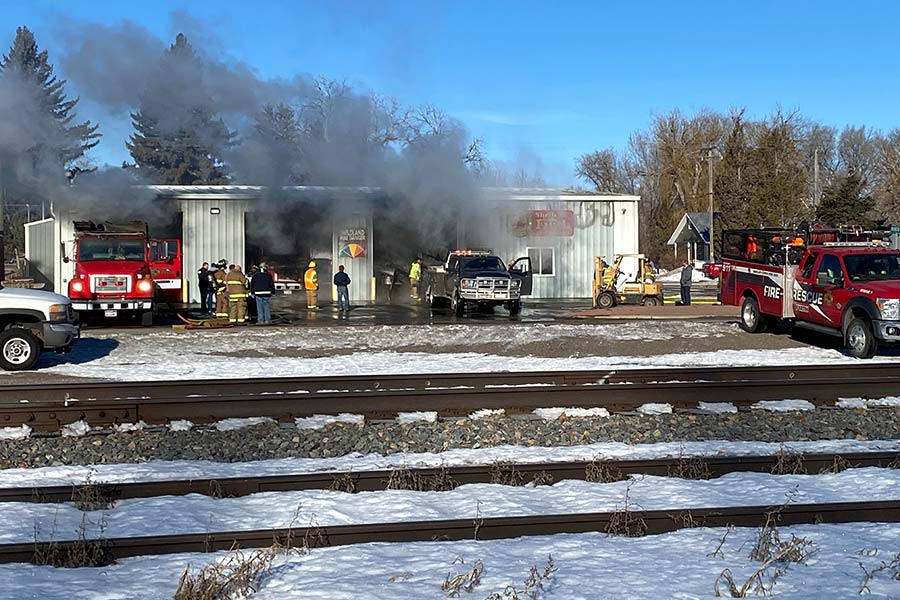 Firth Fire Department burns