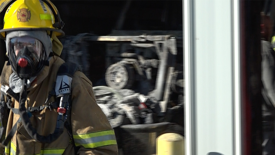 Firefighter at firth