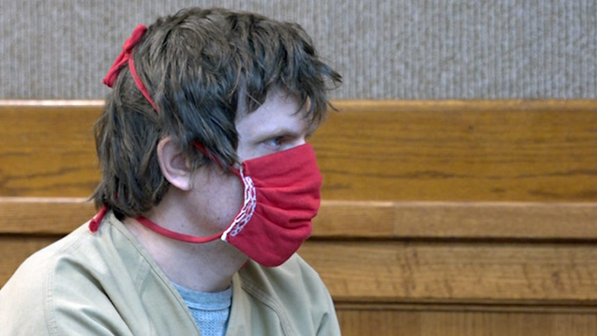 Douglass Taylor sits in court