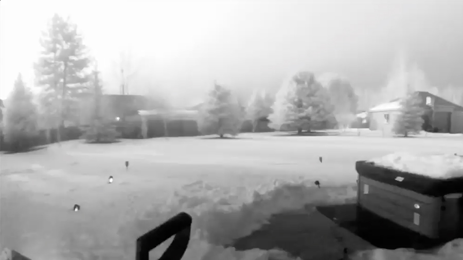 A loud boom and flash of light rocked part of Idaho Falls Thursday