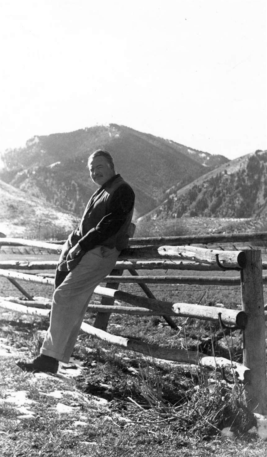 hemingway in idaho pic