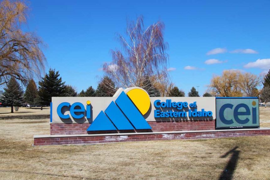 College of Eastern Idaho front campus sign
