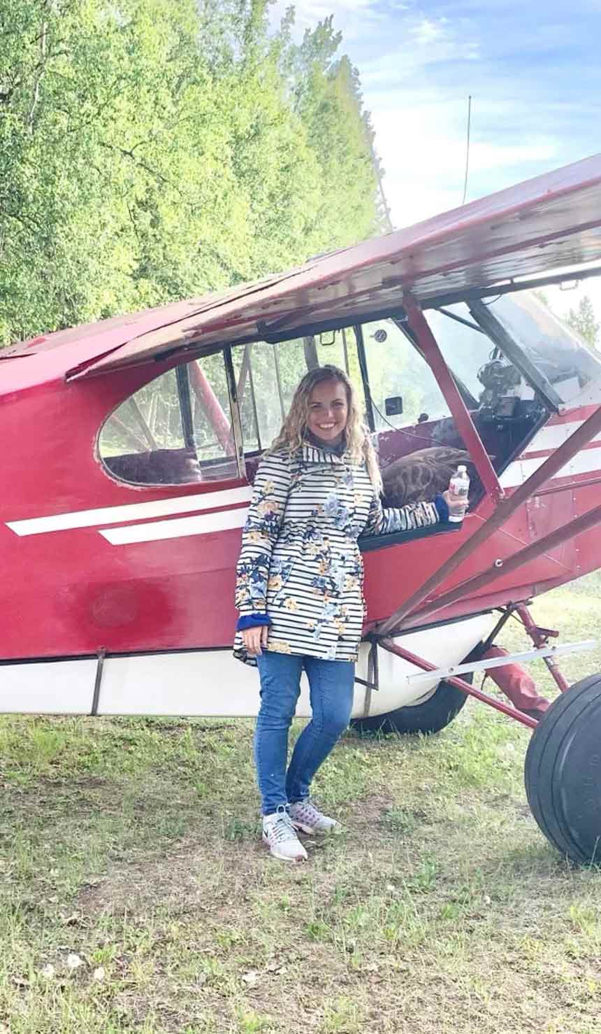 brittney plane pic