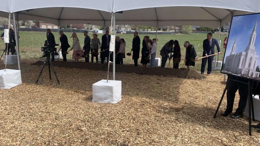 temple groundbreaking utah