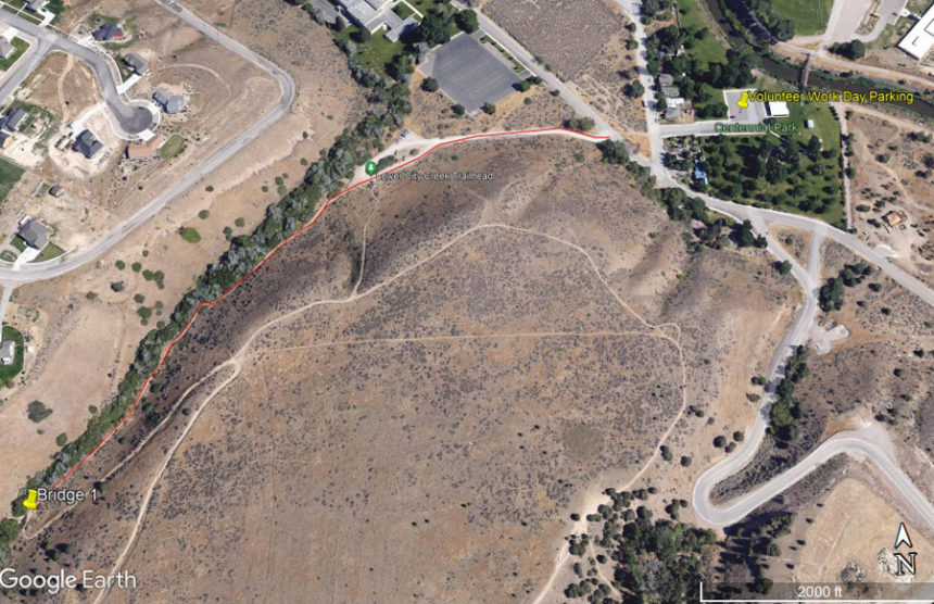 Lower City Creek Trailhead closure, Pocatello