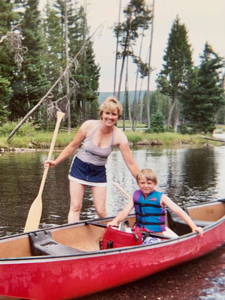 amy and son