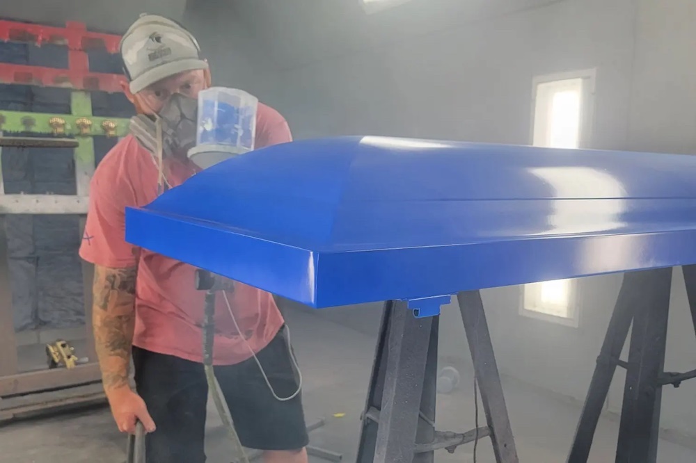 A familyrun company has donated 19 custom caskets for victims of the