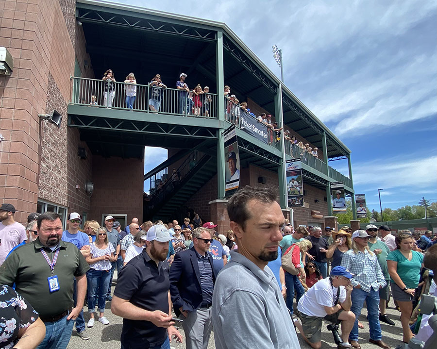 crowd