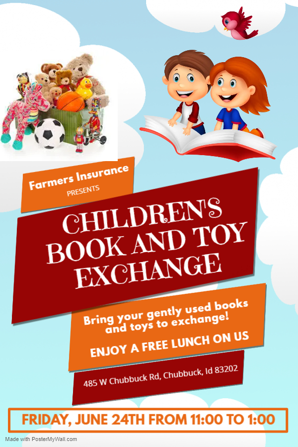 Children's Book and Toy Exchang East Idaho News