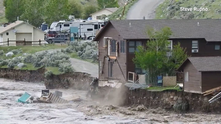 Yellowstone flooding forces 10,000 to leave national park East Idaho News