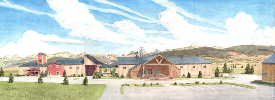 distillery expansion rendering