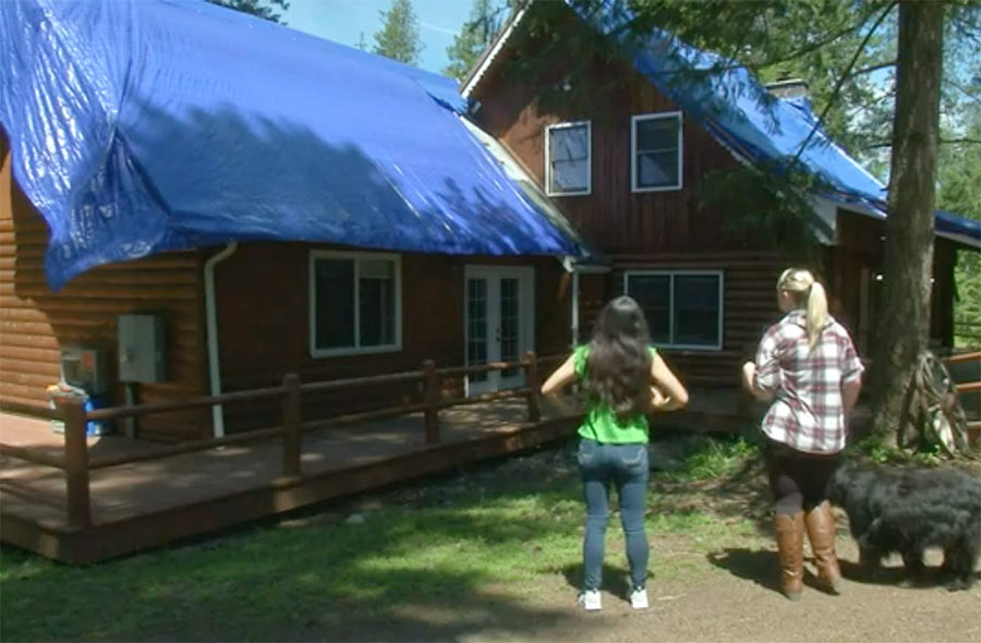 'A nightmare': Idaho family living without a roof after theirs was removed by a contractor they never hired - Vimarsana News