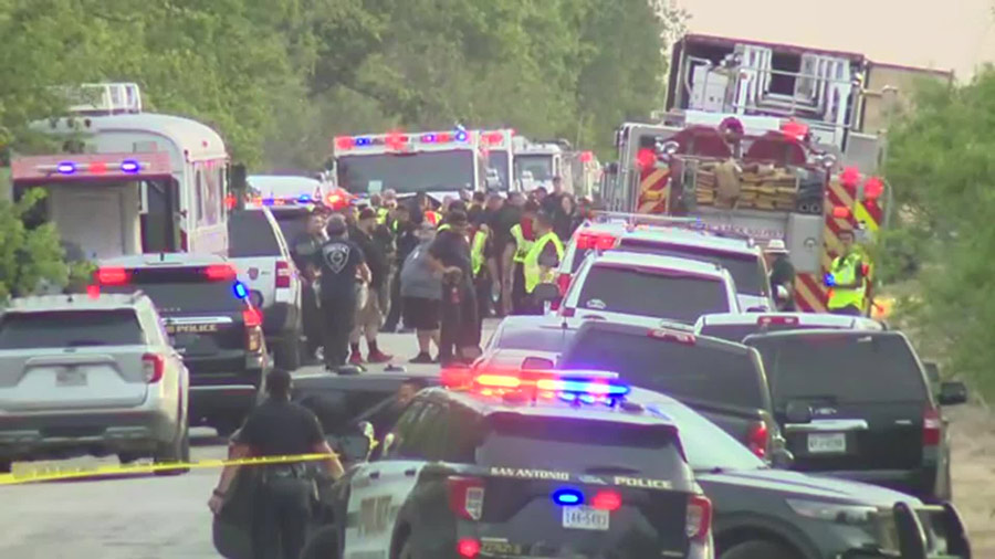 At least 46 dead bodies found inside 18-wheeler in San Antonio - Vimarsana News