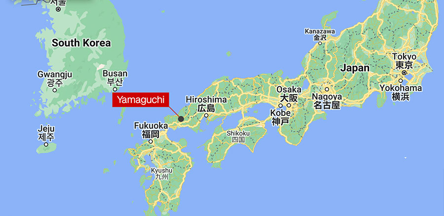 Yamaguchi map