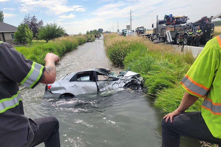 Crash on County Line Road