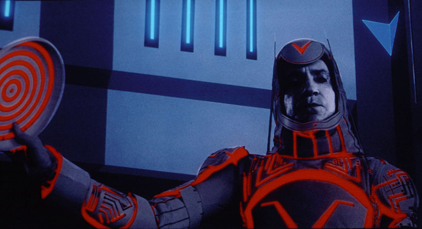 David Warner in 'Tron'