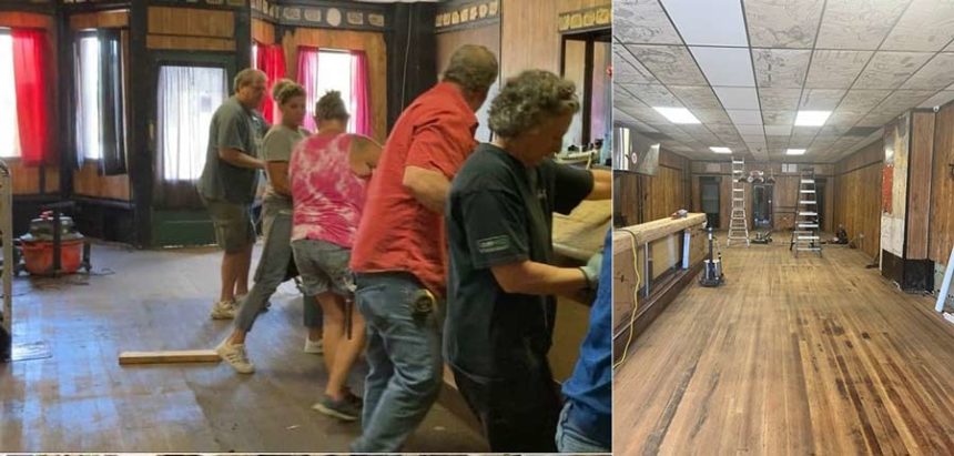 holly and friends renovation pic