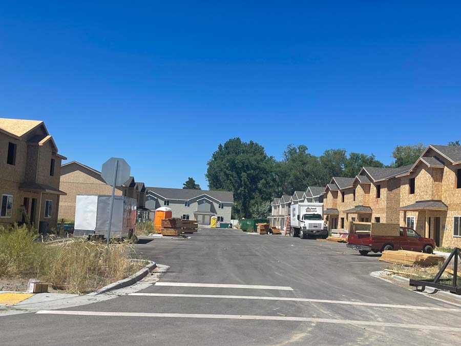 Construction underway on townhome development project in Blackfoot