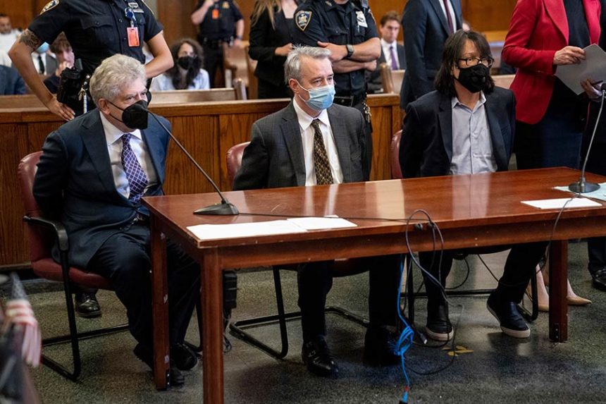 Three defendants in 'Hotel California' case