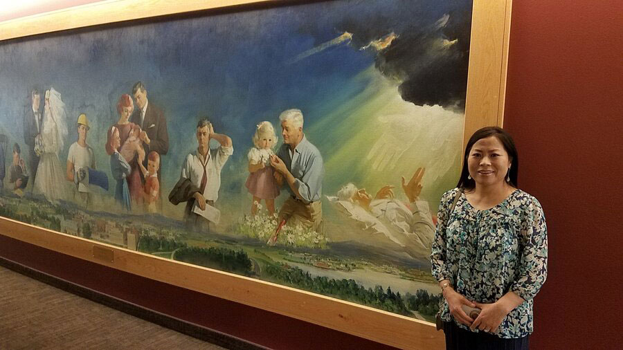 Historic LDS Church murals find a home at BYU-Idaho - Vimarsana News