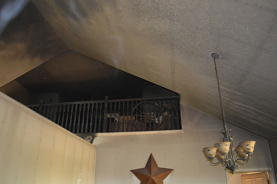smoke damage
