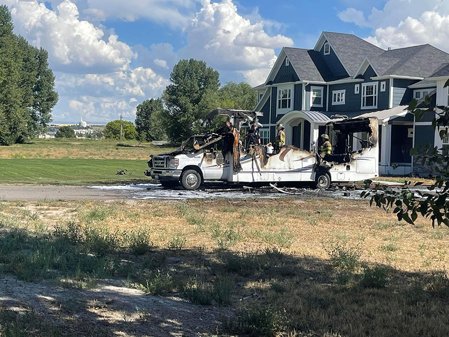 fire and RV