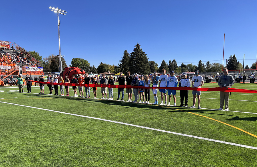 GALLERY: Community gathers for Ravsten Stadium ribbon-cutting - Vimarsana News