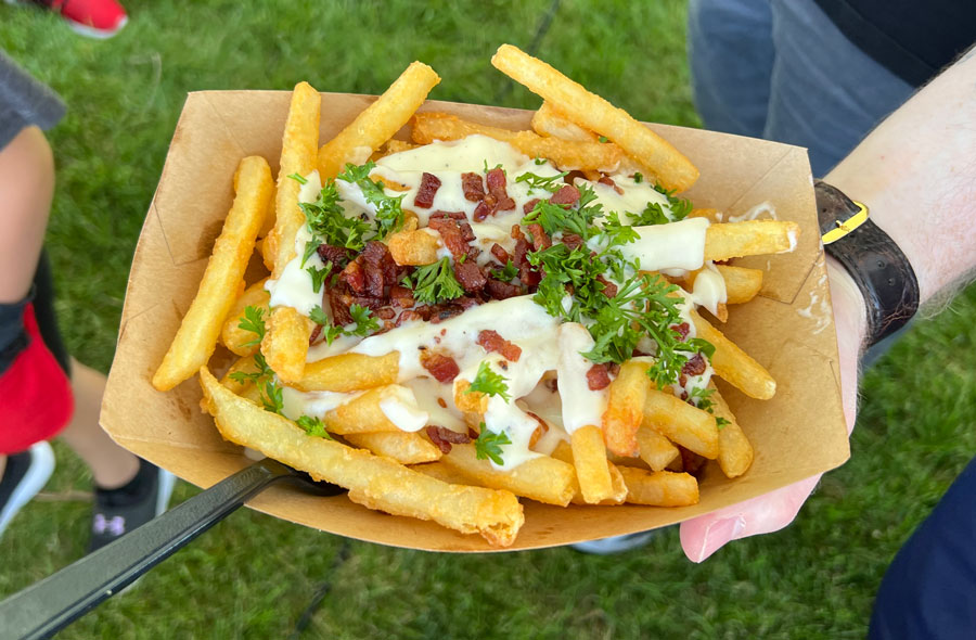 Kaitlyn and Kalama eat nearly everything at the Eastern Idaho State