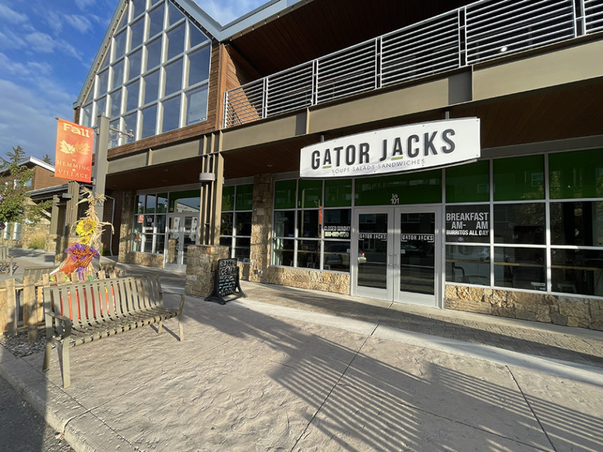 The outside of Gator Jacks
