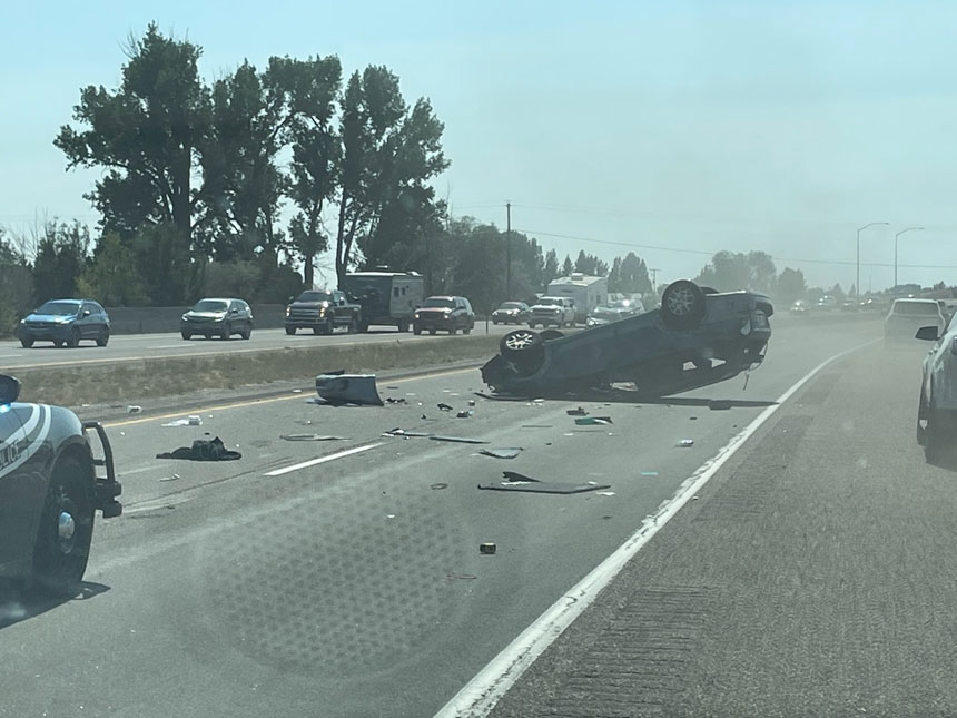 Traffic blocked after crash near Ucon - East Idaho News - Vimarsana News