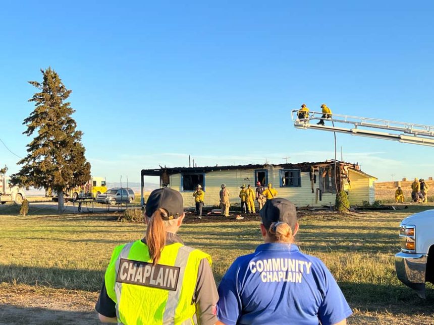 chaplains on scene